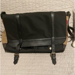 Authentic Burberry vintage nova crossbody diaper bag